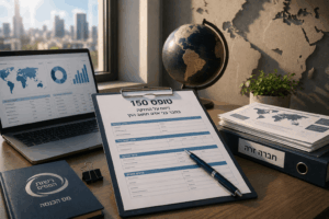 חוזר מס הכנסה 04/2026 - אופן ההצהרה על החזקה בחבר בני אדם תושב חוץ והנחיות למילוי טופס 150